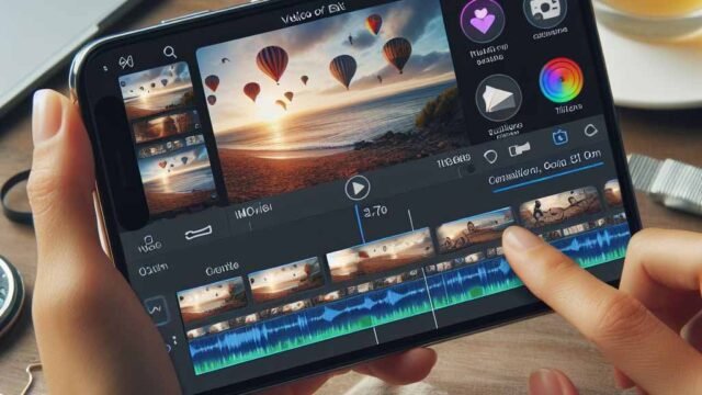 Editing on a mobile device